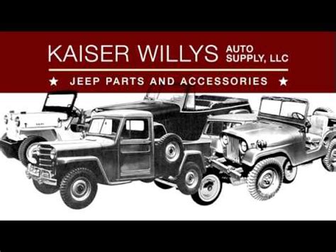 kaiser willys|kaiser willys supply.